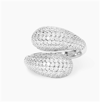 Anello Mabina Donna Onda Party in Argento Zircone 523515